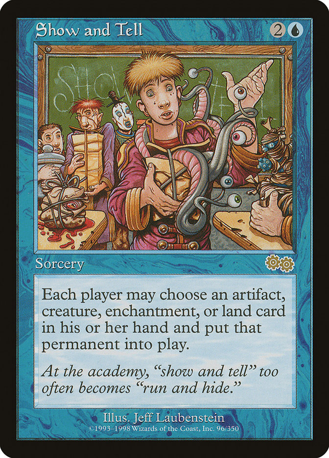 MTG Card Title: Show and Tell USG/96