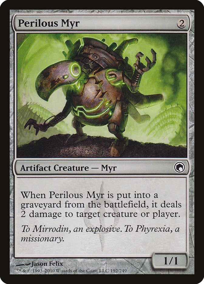MTG Card Title: Perilous Myr SOM/192