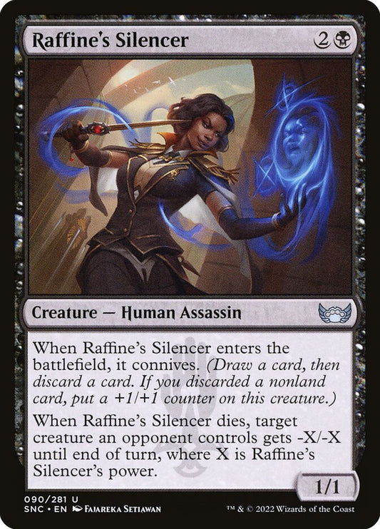 MTG Card Title: Raffine's Silencer SNC/90