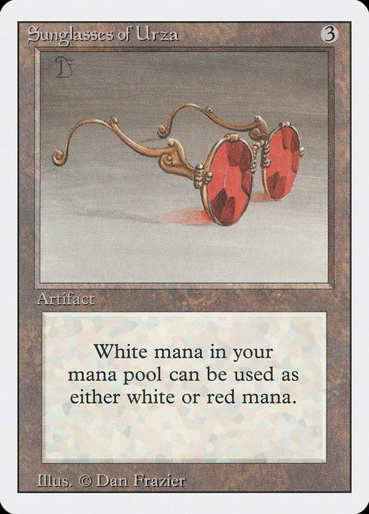 MTG Card Title: Sunglasses of Urza 3ED/276