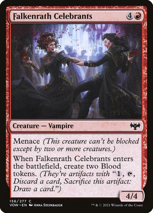 MTG Card Title: Falkenrath Celebrants VOW/156