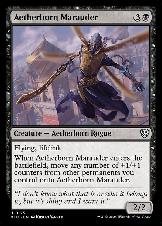 MTG Card Title: Aetherborn Marauder OTC/125
