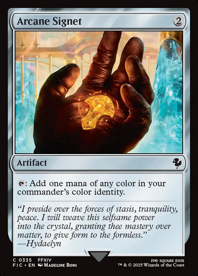 MTG Card Title: Arcane Signet FIC/335