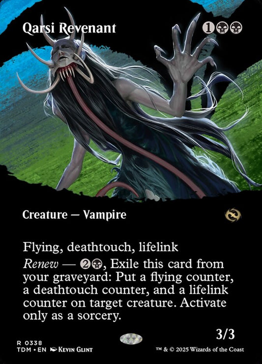 MTG Card Title: Qarsi Revenant TDM/338