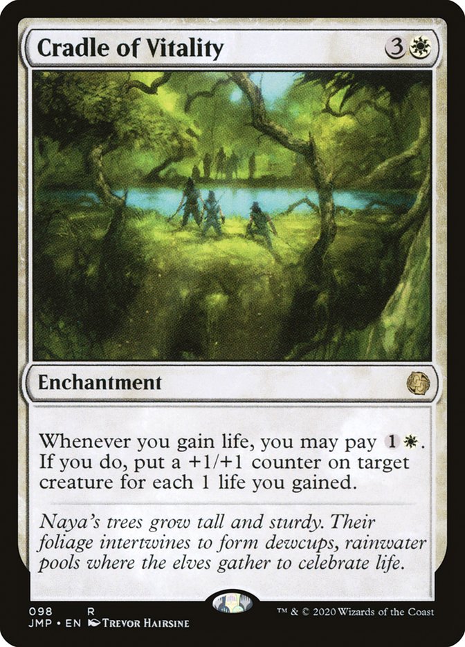 MTG Card Title: Cradle of Vitality JMP/98