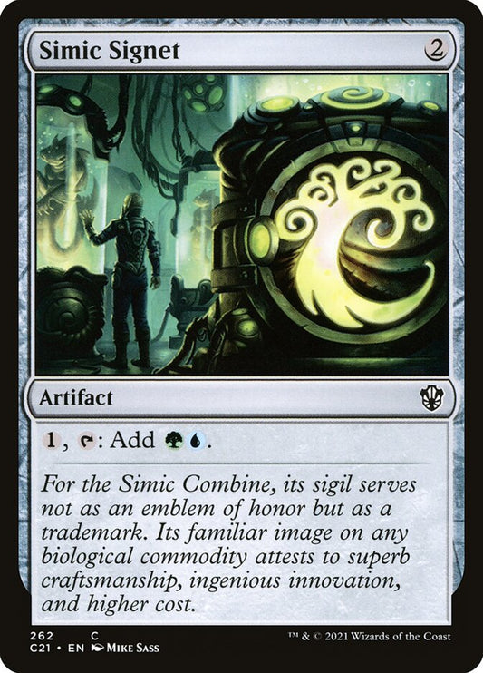 MTG Card Title: Simic Signet C21/262