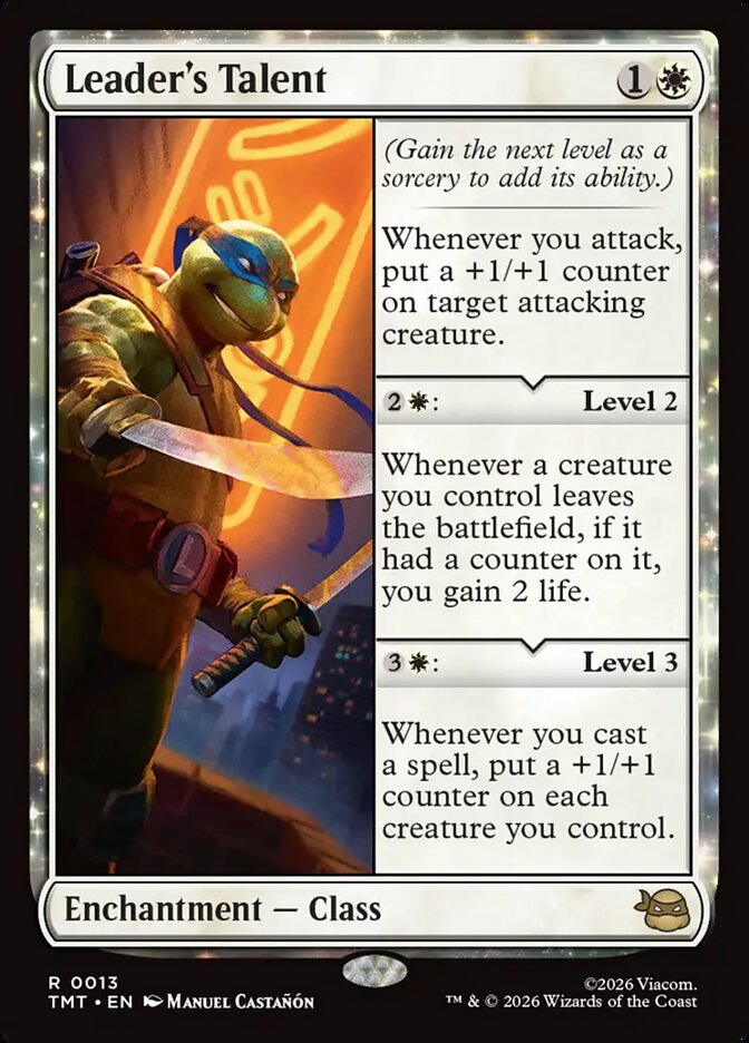 MTG Card Title: Leader's Talent TMT/13