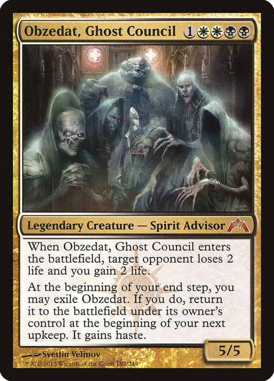 MTG Card Title: Obzedat, Ghost Council GTC/182