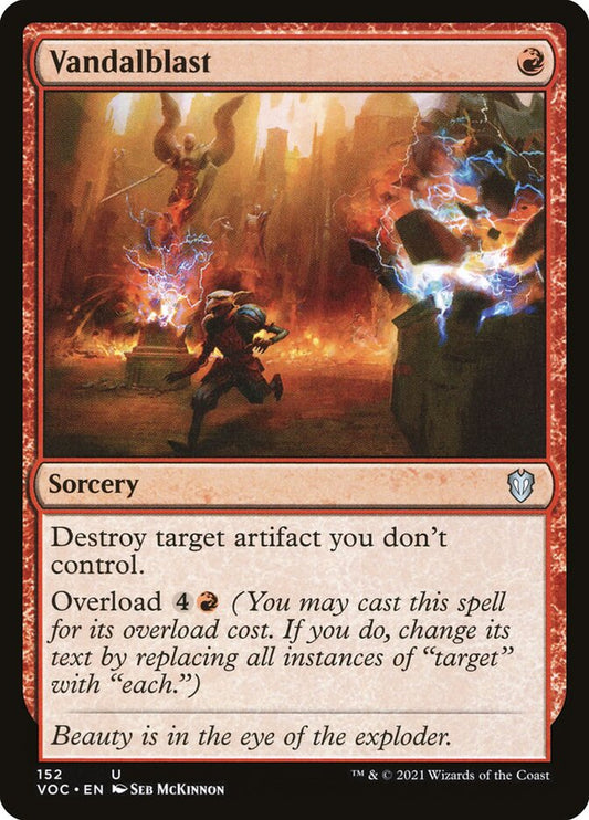 MTG Card Title: Vandalblast VOC/152