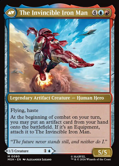 Tony Stark // The Invincible Iron Man MSH/80