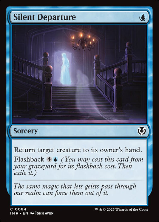 MTG Card Title: Silent Departure INR/84