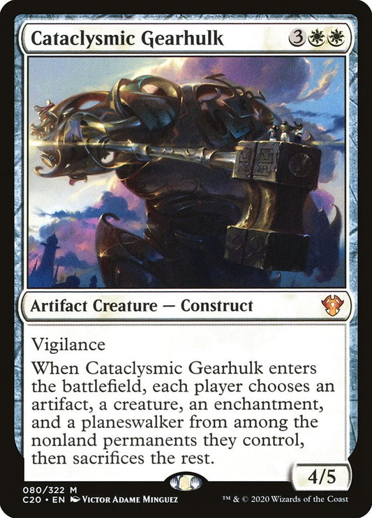 MTG Card Title: Cataclysmic Gearhulk C20/80