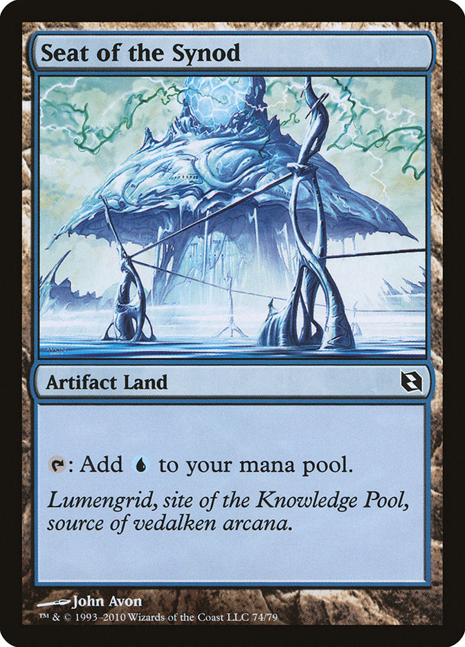MTG Card Title: Seat of the Synod DDF/74