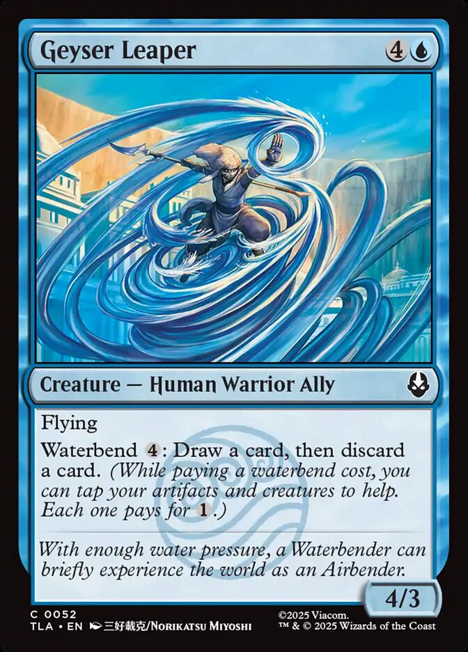 MTG Card Title: Geyser Leaper TLA/52