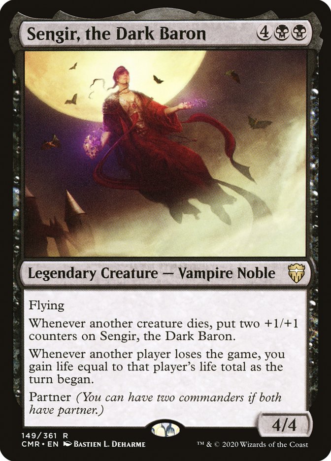 MTG Card Title: Sengir, the Dark Baron CMR/149