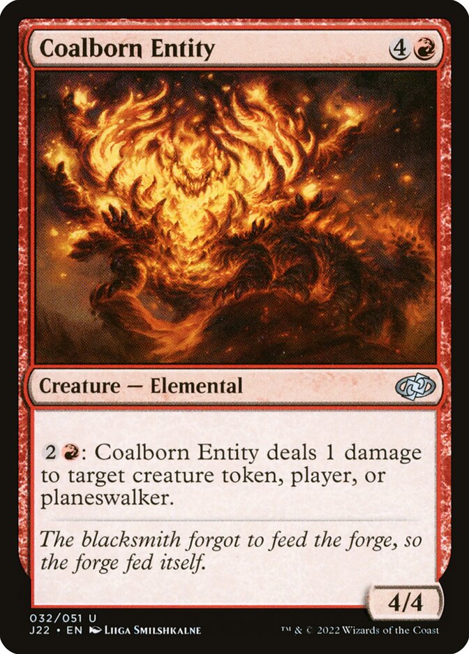 MTG Card Title: Coalborn Entity J22/32
