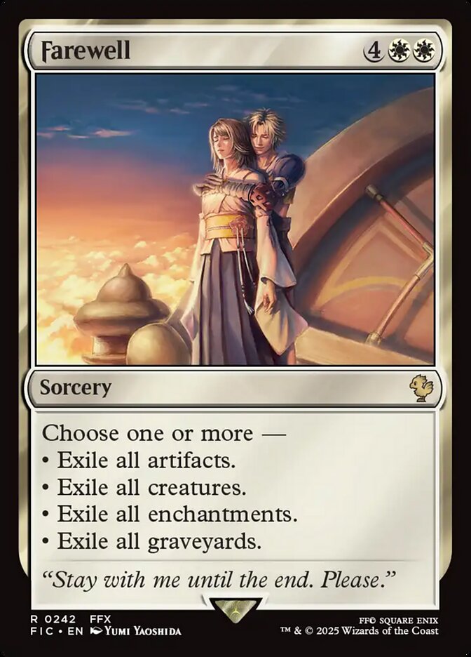MTG Card Title: Farewell FIC/242