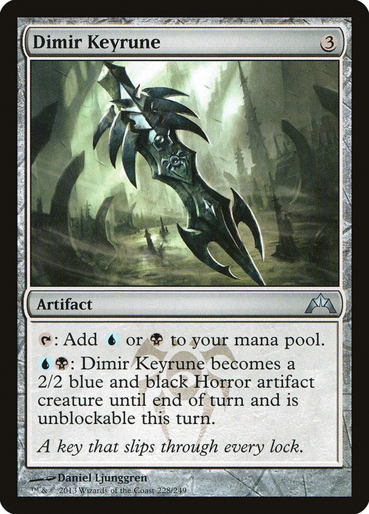 MTG Card Title: Dimir Keyrune GTC/228