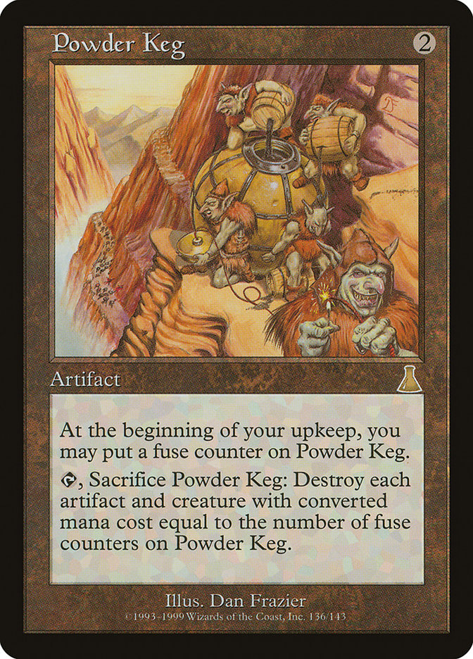 MTG Card Title: Powder Keg UDS/136