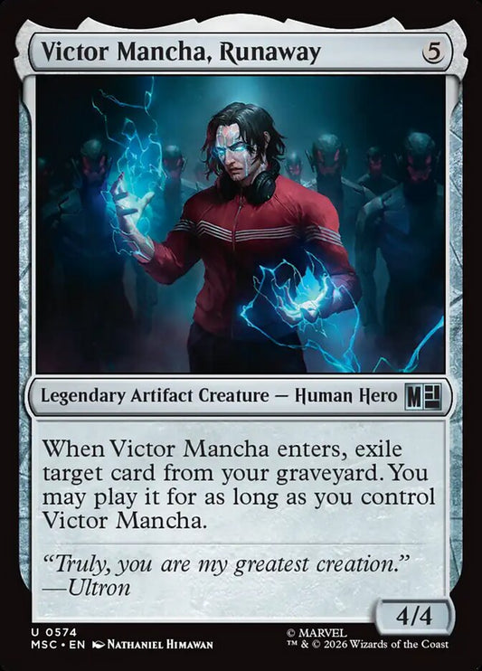 MTG Card Title: Victor Mancha, Runaway MSC/574