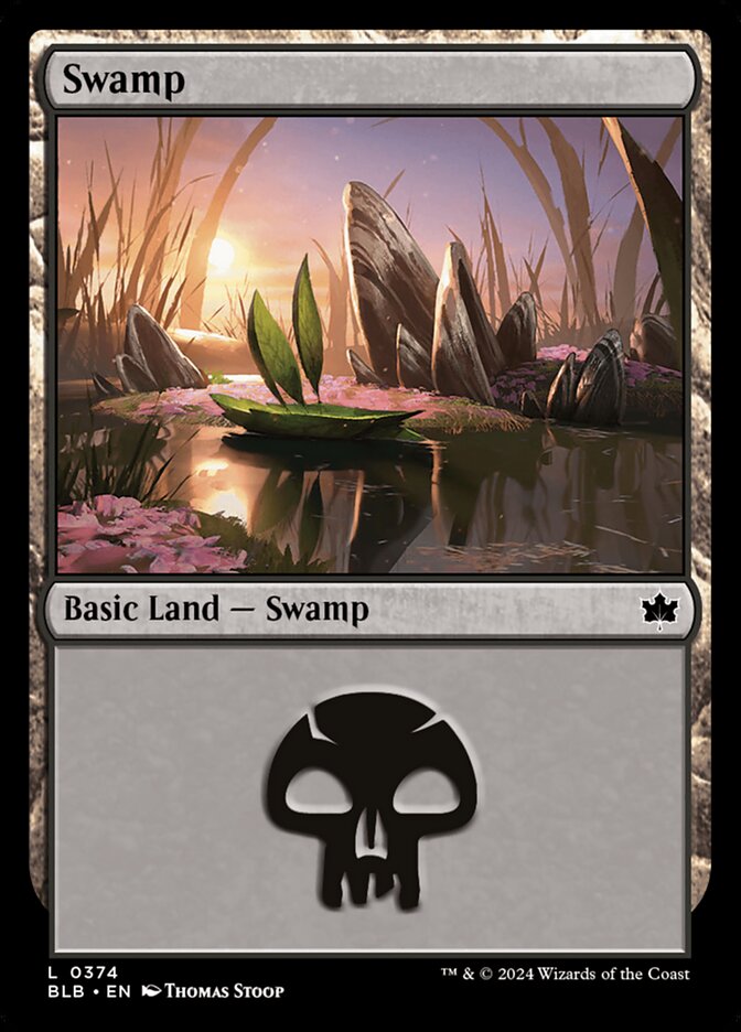 MTG Card Title: Swamp BLB/374