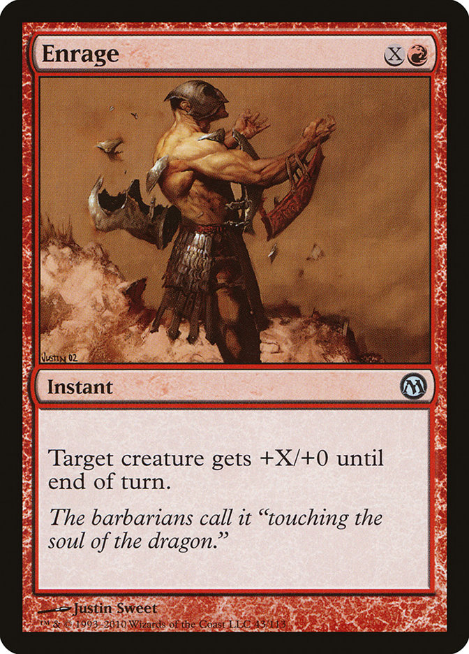 MTG Card Title: Enrage DPA/43