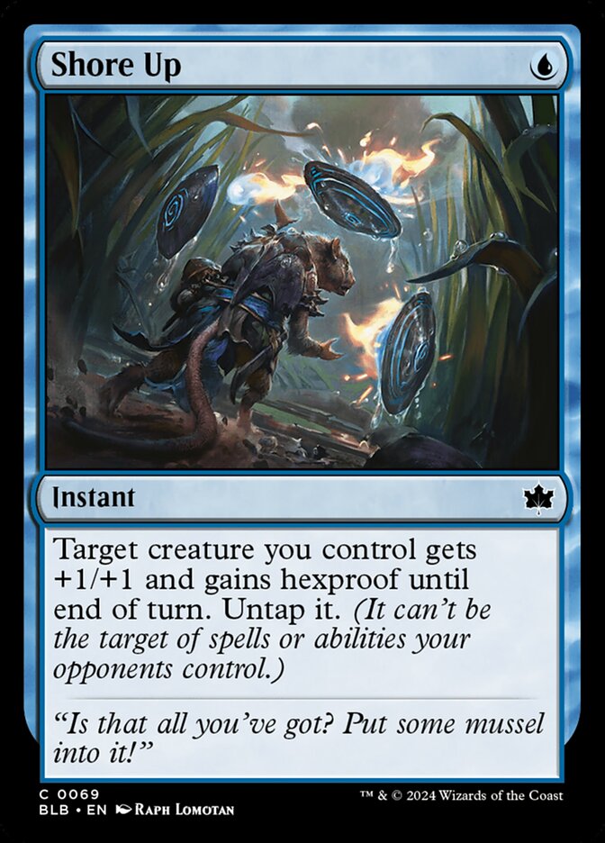 MTG Card Title: Shore Up BLB/69