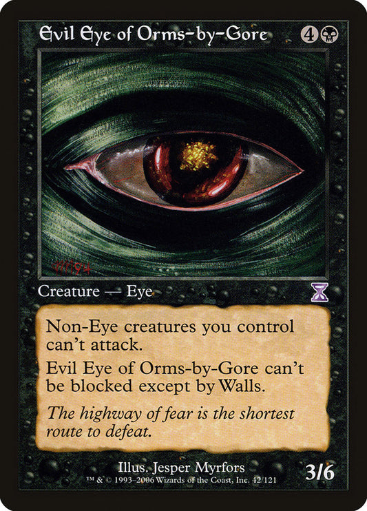 MTG Card Title: Evil Eye of Orms-by-Gore TSB/42