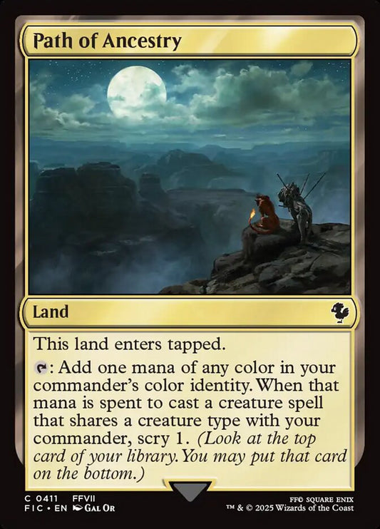 MTG Card Title: Path of Ancestry FIC/411