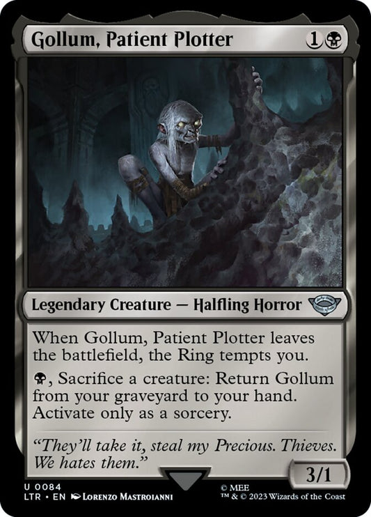 MTG Card Title: Gollum, Patient Plotter LTR/84