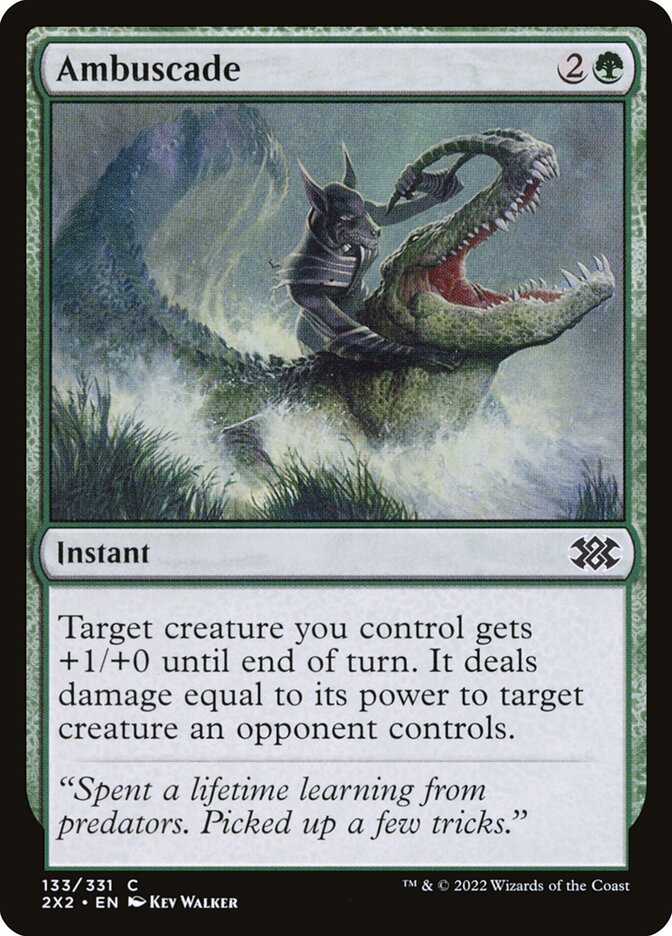MTG Card Title: Ambuscade 2X2/133