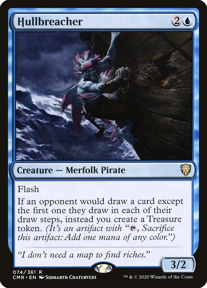 MTG Card Title: Hullbreacher CMR/74