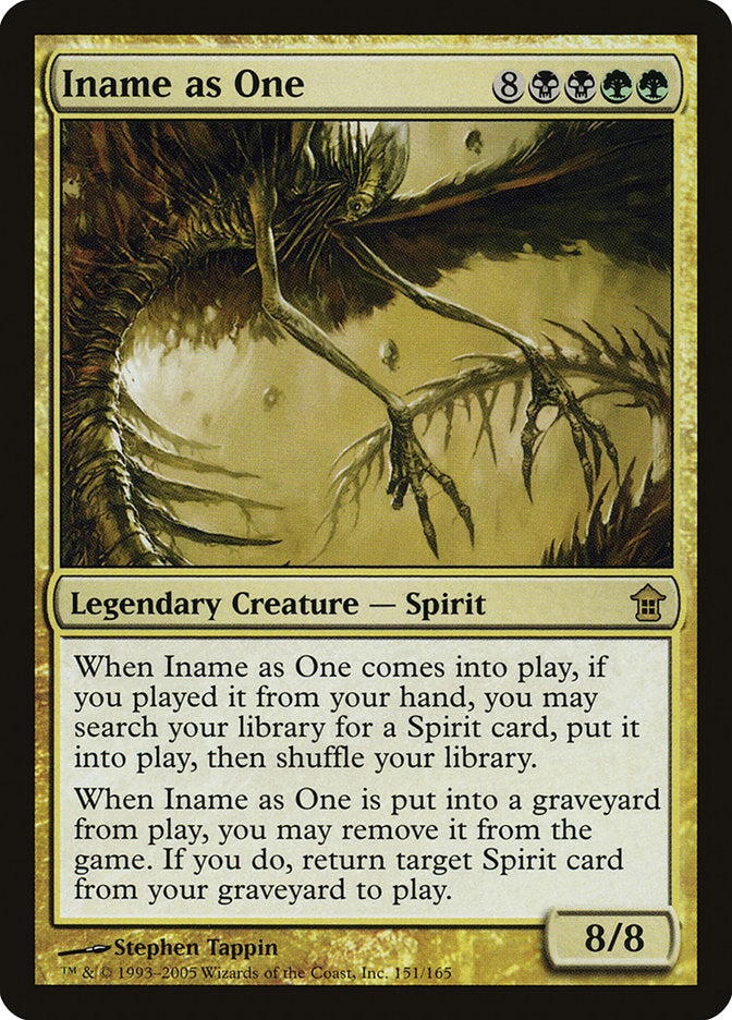 MTG Card Title: Iname as One SOK/151
