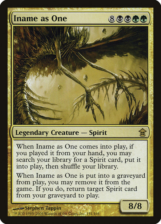 MTG Card Title: Iname as One SOK/151