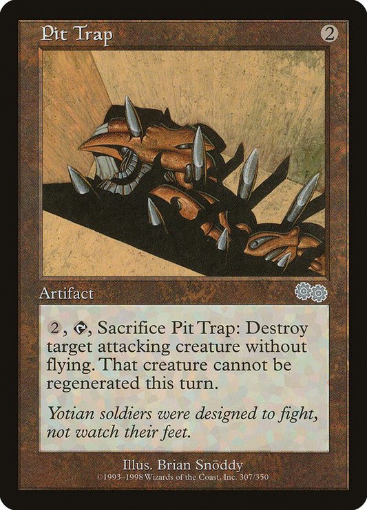 MTG Card Title: Pit Trap USG/307