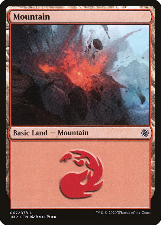 MTG Card Title: Mountain JMP/67