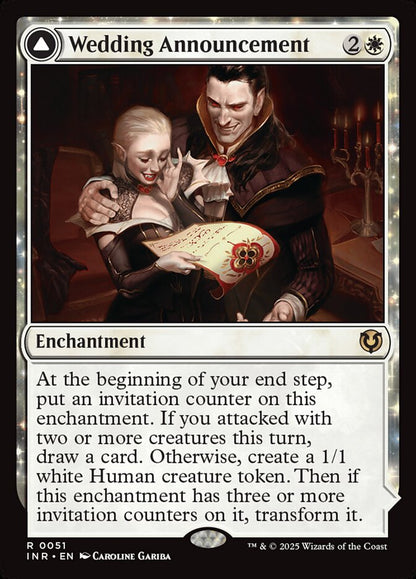 MTG Card Title: Wedding Announcement // Wedding Festivity INR/51