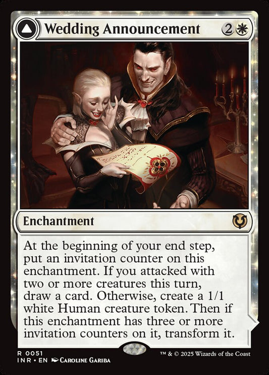 MTG Card Title: Wedding Announcement // Wedding Festivity INR/51