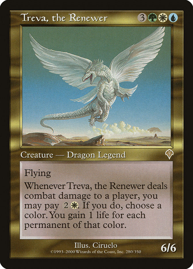 MTG Card Title: Treva, the Renewer INV/280