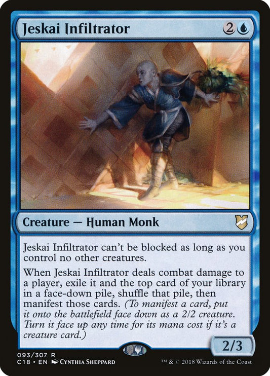 MTG Card Title: Jeskai Infiltrator C18/93
