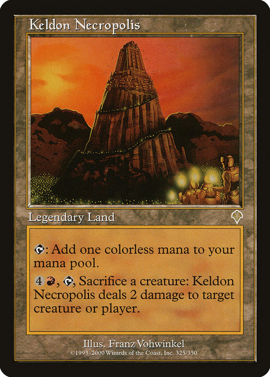 MTG Card Title: Keldon Necropolis INV/325