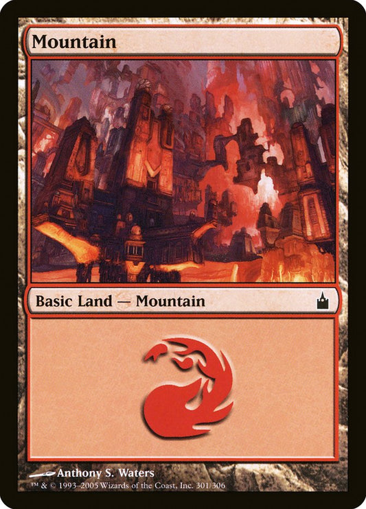 MTG Card Title: Mountain RAV/301