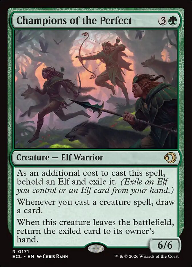 MTG Card Title: Champions of the Perfect ECL/171