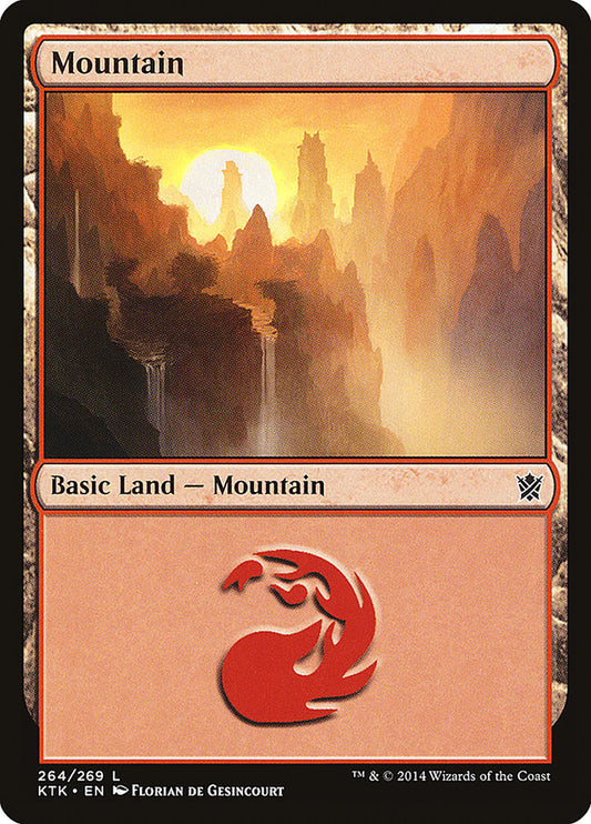 MTG Card Title: Mountain KTK/264