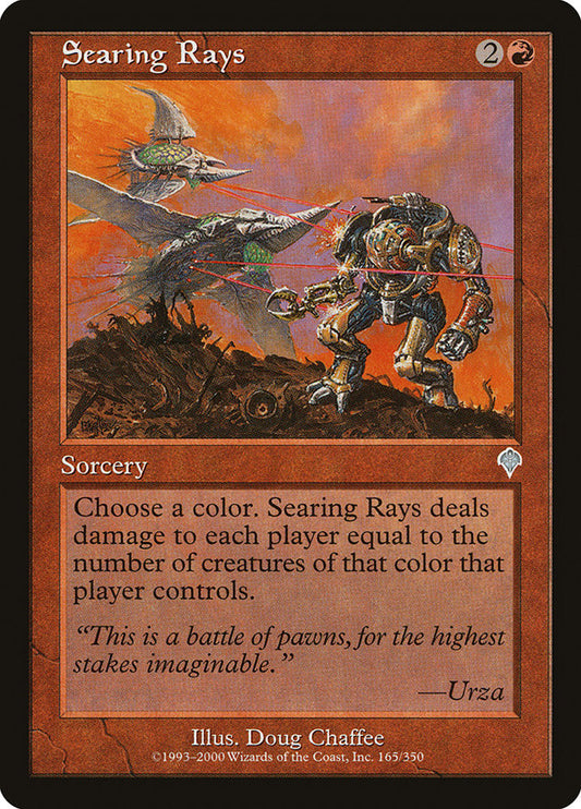 MTG Card Title: Searing Rays INV/165