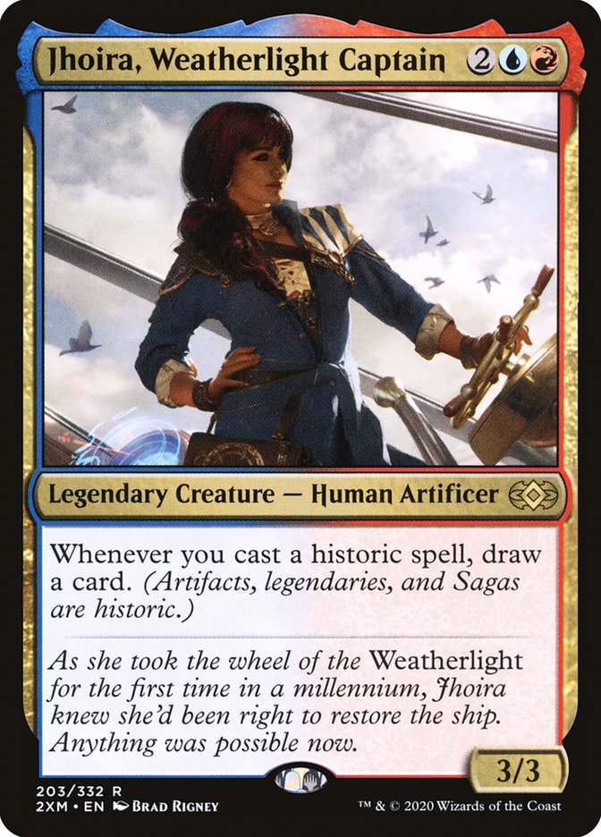 MTG Card Title: Jhoira, Weatherlight Captain 2XM/203