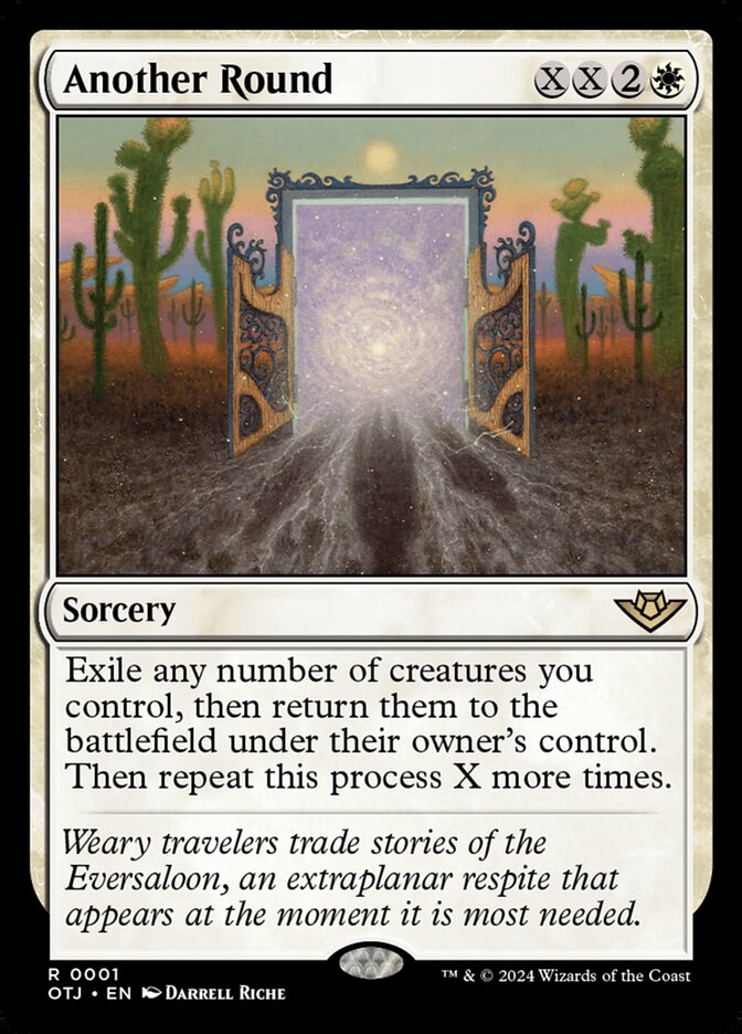 MTG Card Title: Another Round OTJ/1