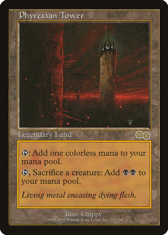 MTG Card Title: Phyrexian Tower USG/322
