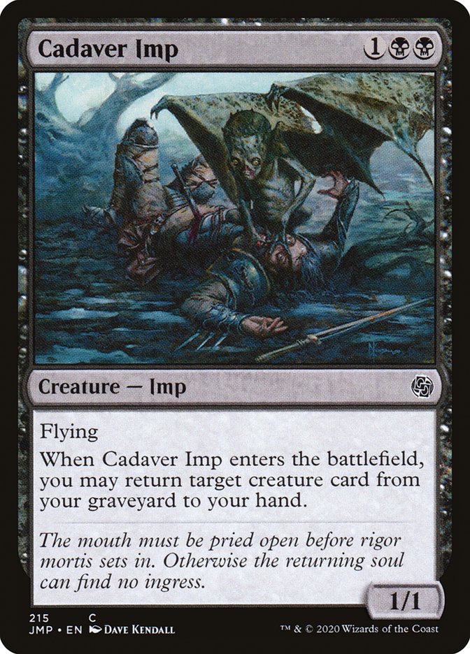 MTG Card Title: Cadaver Imp JMP/215