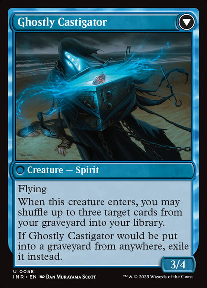Covetous Castaway // Ghostly Castigator INR/58